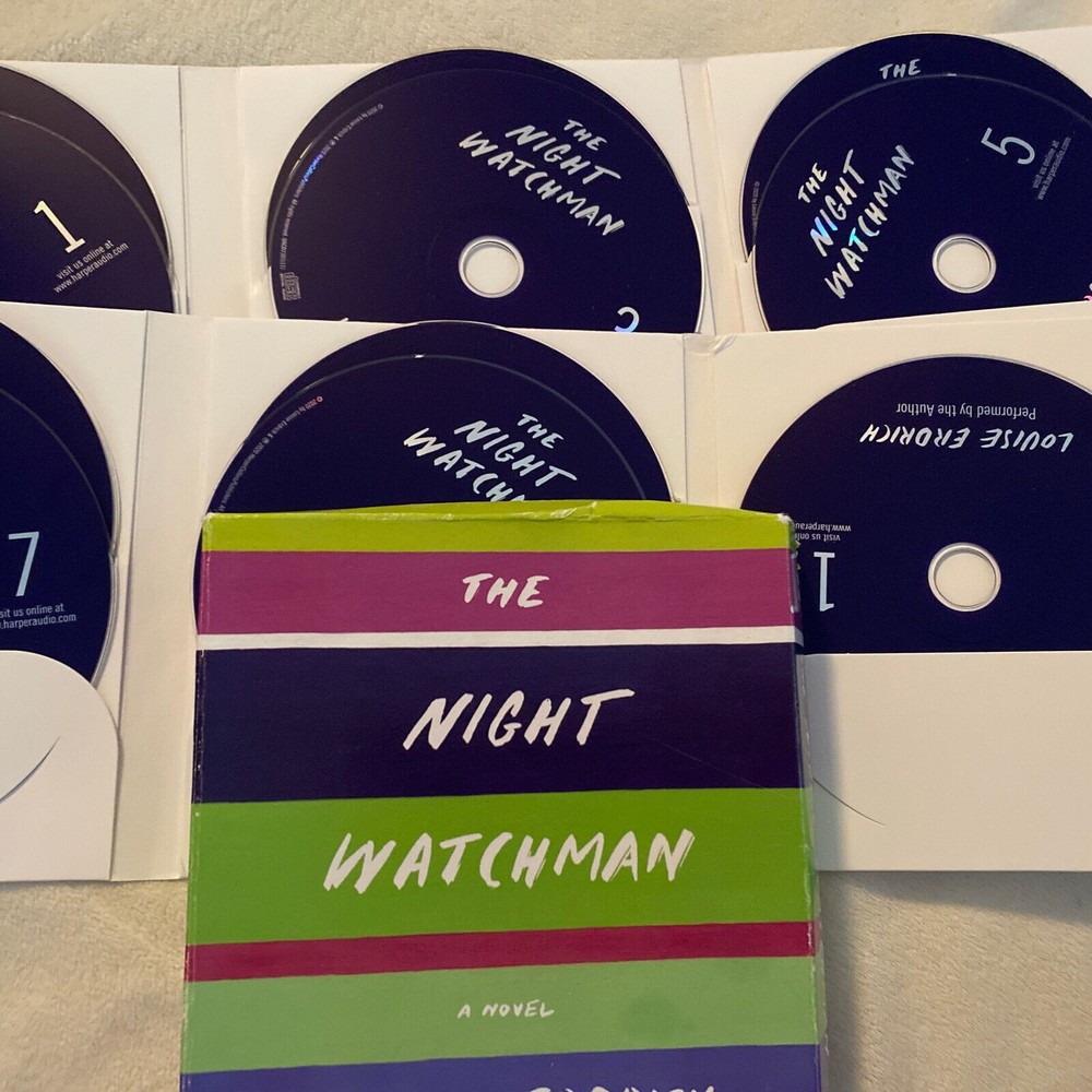 The Night Watchman A Novel by Louise Erdrich Unabridged 11 Discs 13+ Hours